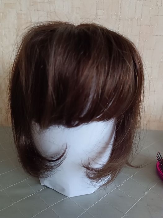 Накладка/ топпер на волосы натуральные волосы