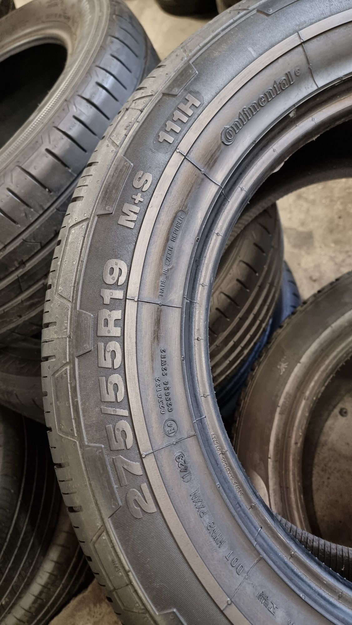 Шина M+S 275х55хR19 Continental 4х4 Contact / 1 ШТ 95% Протектор 2023р