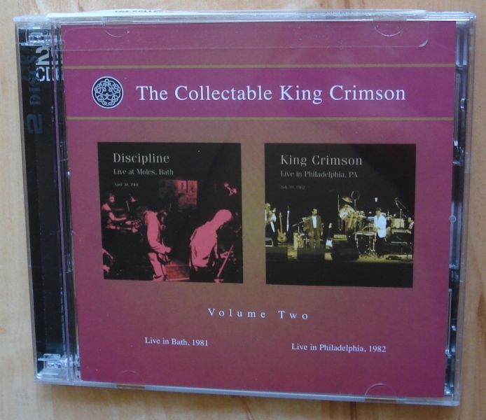 King Crimson ‎– The Collectable King Crimson Vol. 2 CD's