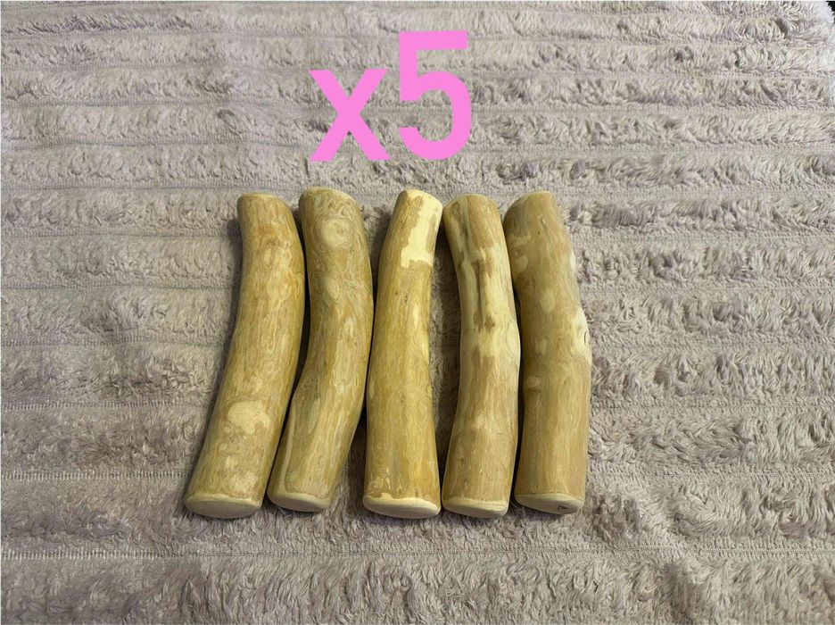 x5 Patyk z Drzewa Kawowego Naturalny Gryzak dla Psa L