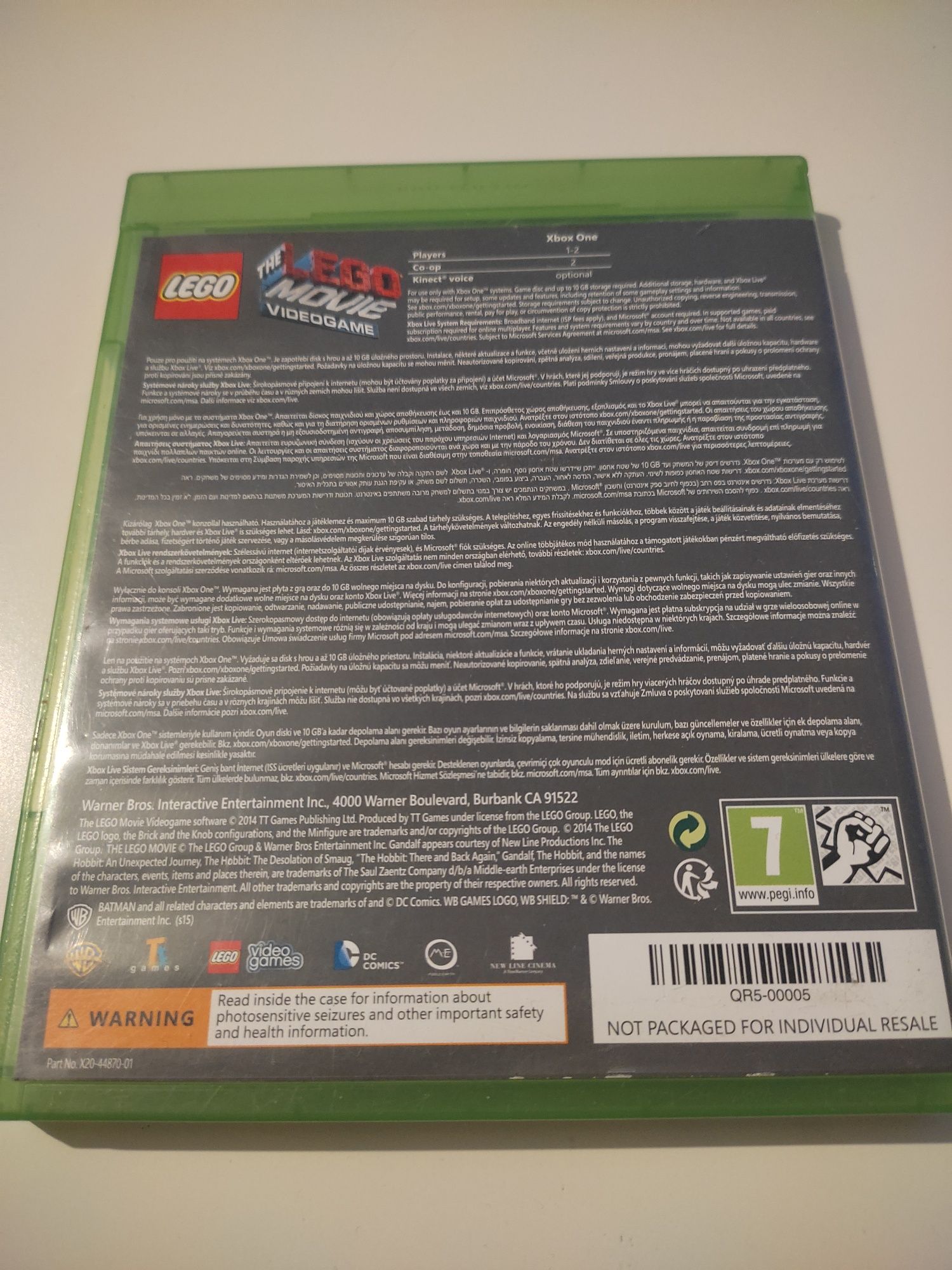 LEGO movie videogame Xbox one