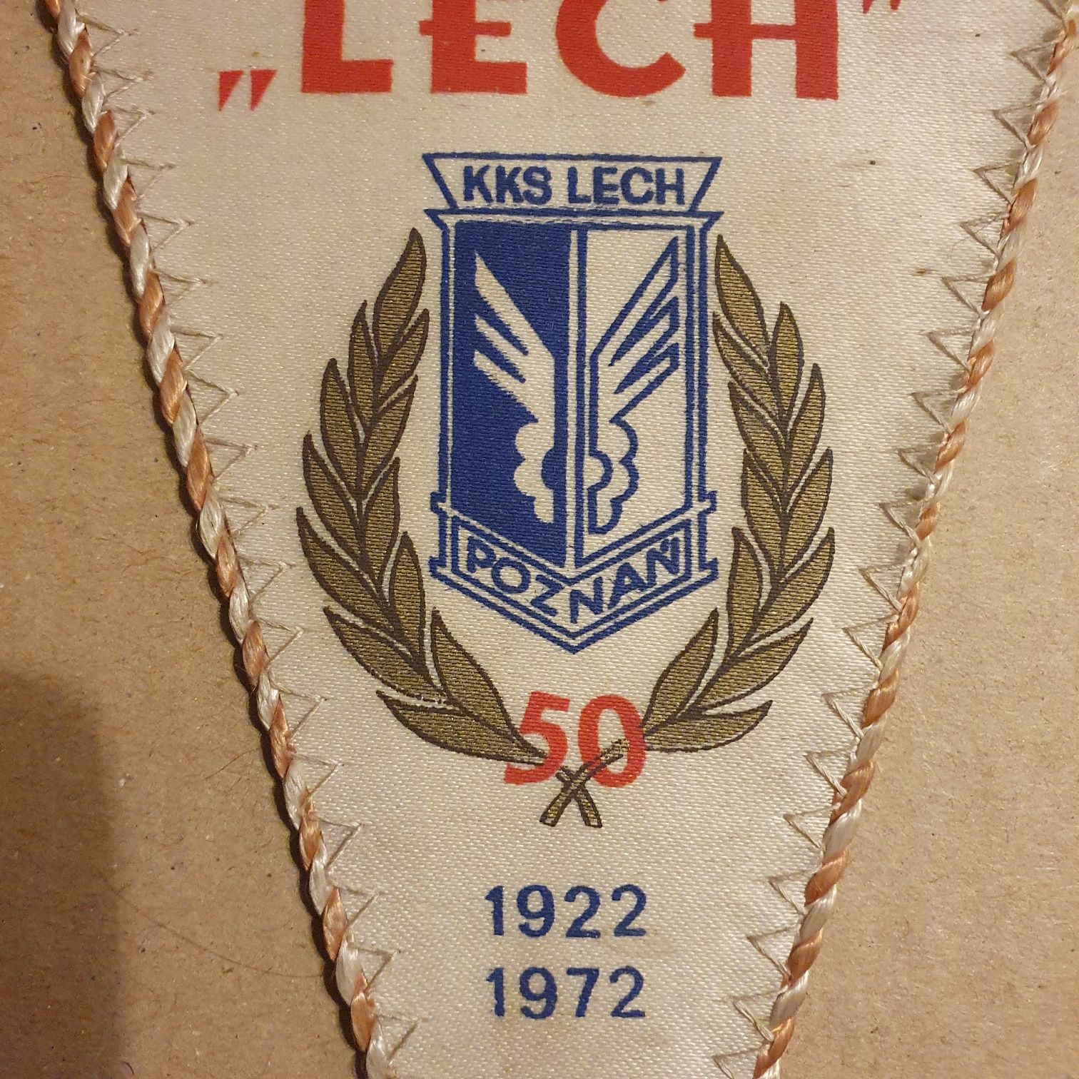 Proporczyk Lech Poznań 60 lat