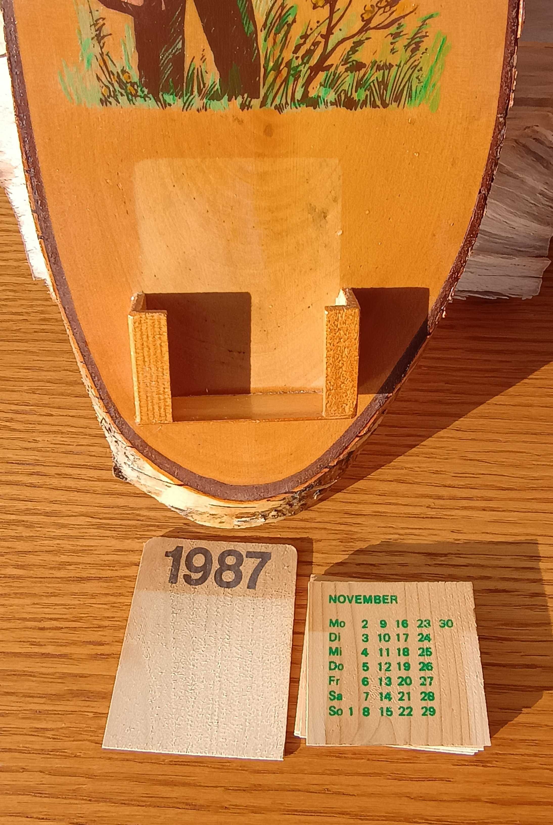 Kalendarz myśliwy sokolnik łowiectwo sokolnictwo niemiecki 1987 r.