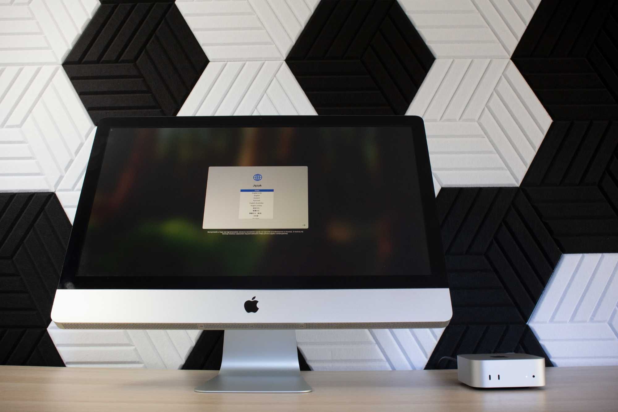 Monitor Apple 27" 2K do Mac Mini/Macbook/iMac i innych GWARANCJA/FV