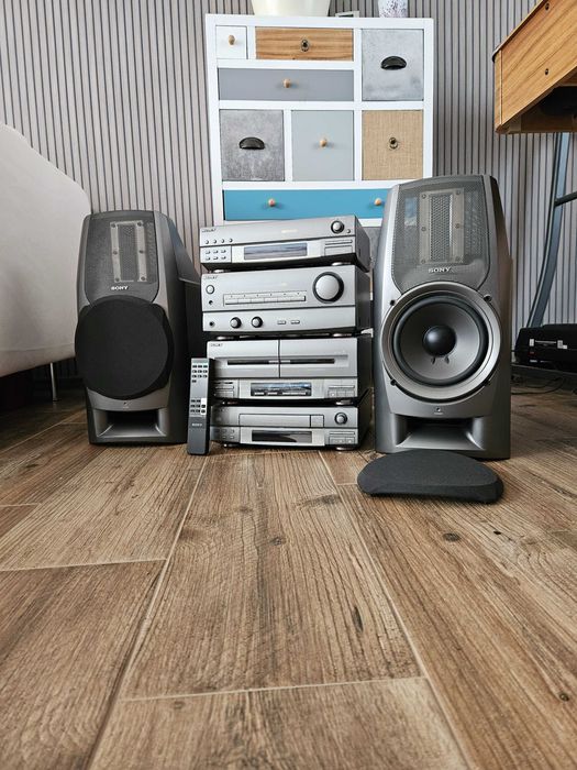 OKAZJA Wzmacniacz wieza kolumny sa ex 200 wstegowe Sony mhc ex90