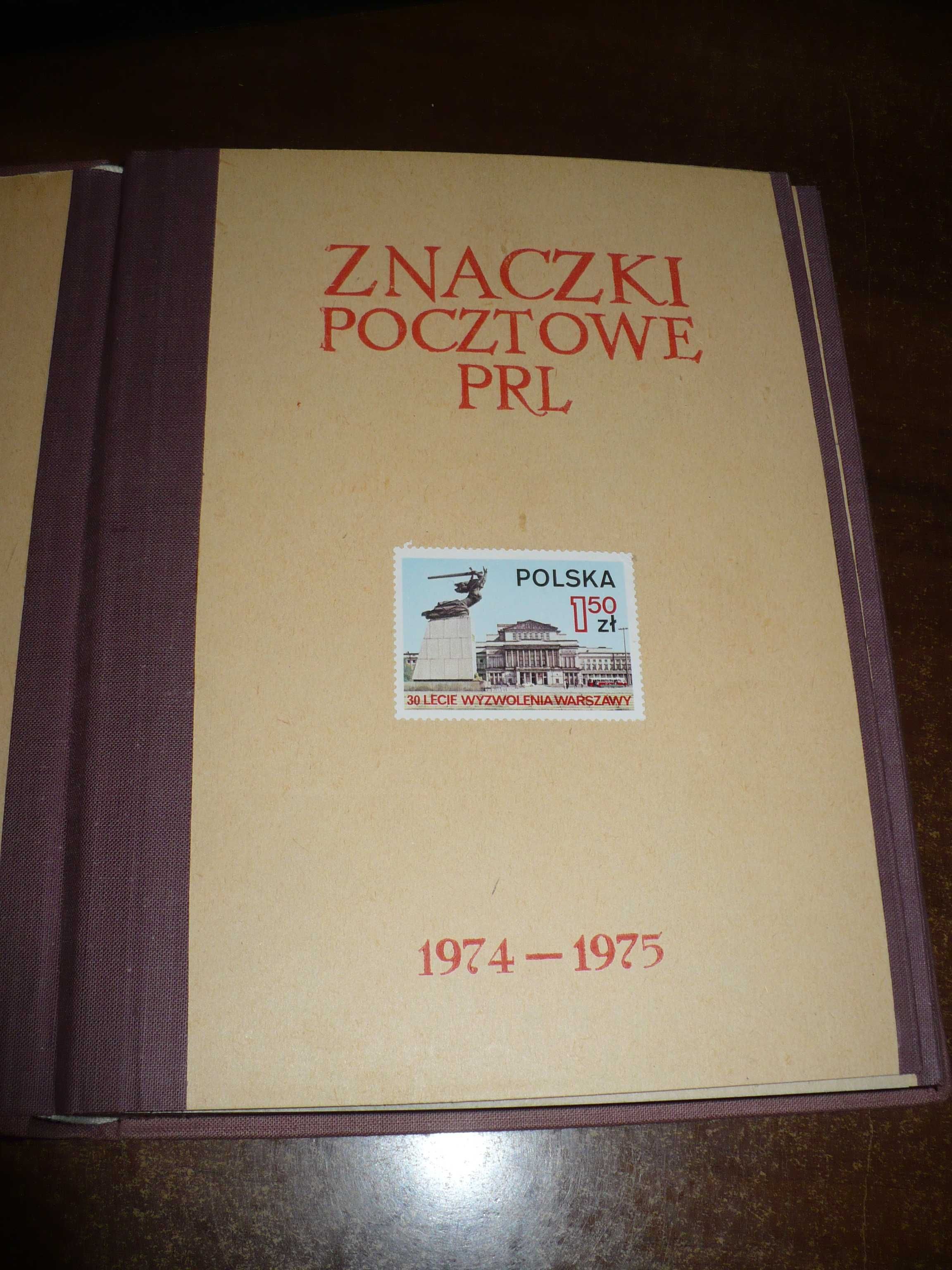 KLASER + Znaczki Pocztowe Polski Ludowej 1974-75, Wyprzedaż Kolekcji !