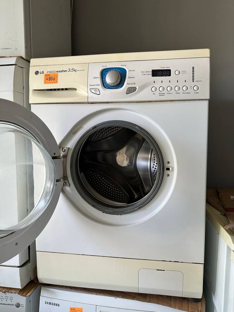 Стиральная машина lg WD80nd на 3,5 кг очень узкая