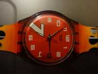 NOWY Swatch - szwajc. zegarek młodzieżowy , wodoszcz., z UK