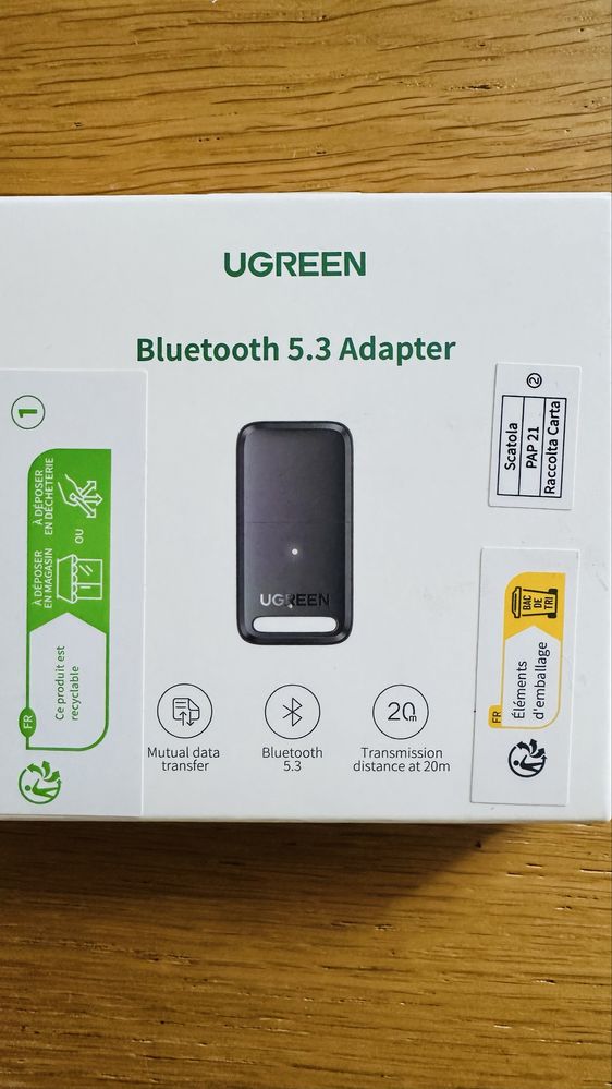 Ugreen Adaptador Bluetooth 5.3