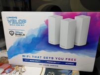 Linksys Velop AC6600 Tri-Band Wi-Fi Mesh System,WHW0303 (3 узла),White