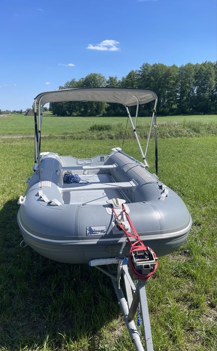 Ponton z silnikiem Yamaha 25/12+ przyczepka