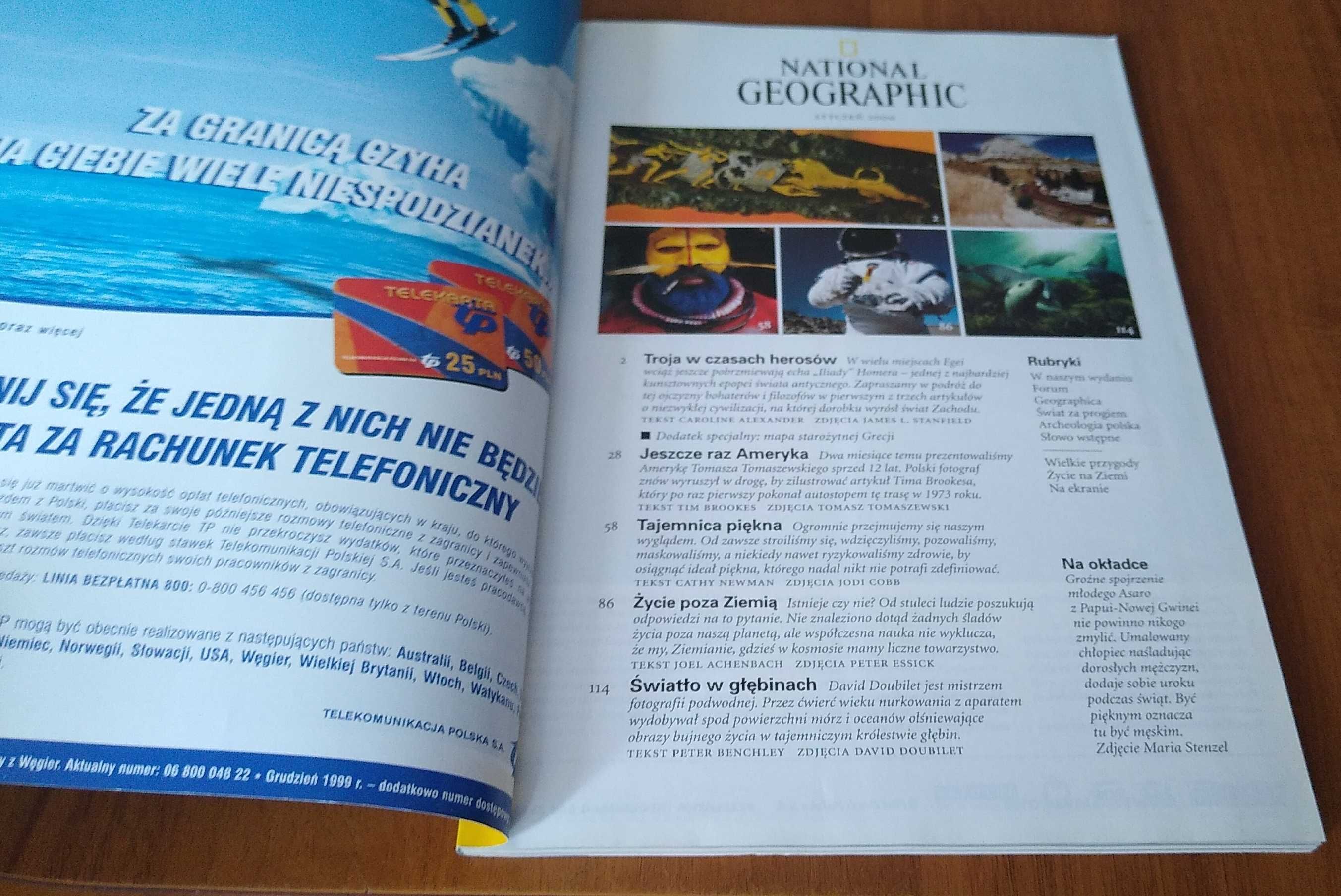 NATIONAL GEOGRAPHIC Polska vol 2 nr 1 (4) 2000 Piękno