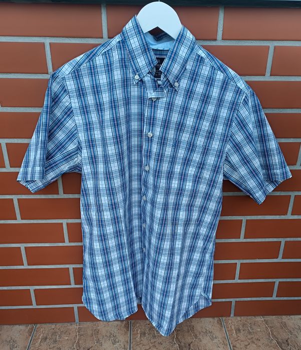 Koszula męska w kratkę