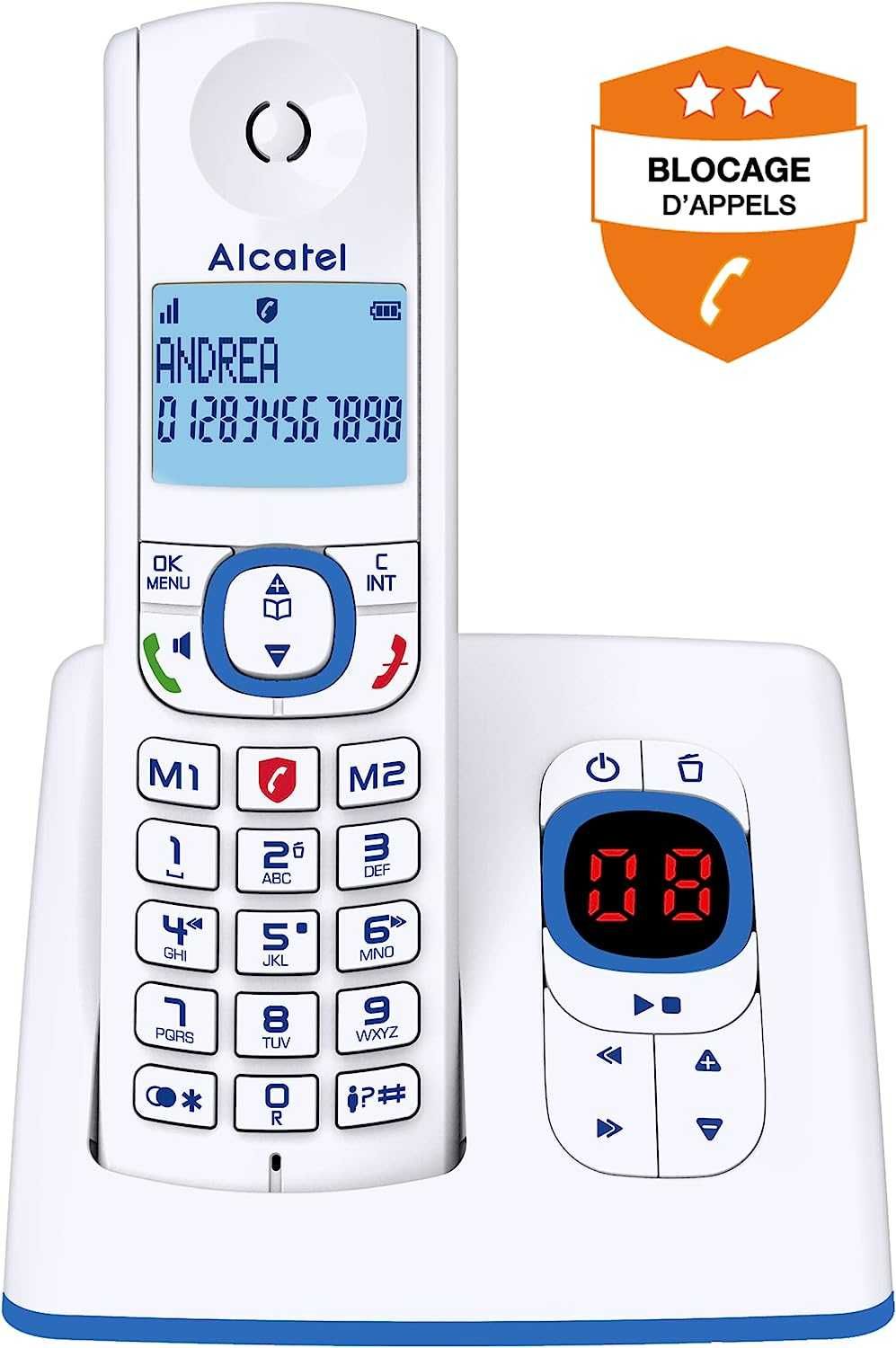 Alcatel F530 Voice Telefon Stacjonarny sekretarka