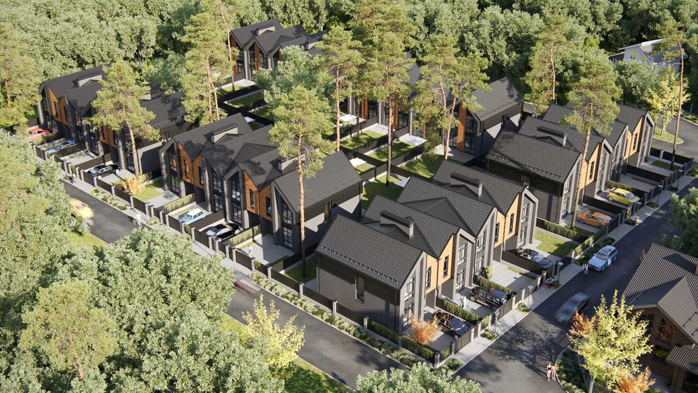 Таунхаус навпроти Бучанського парку. Газ, міські комунікації