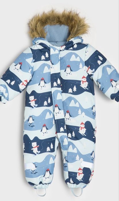 Зимовий дитячий комбінезон 68/74