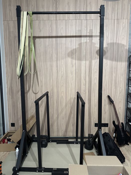 Комплект Турник и брусья для дома. + гиря 16 кг и 24 кг + пояс +резина