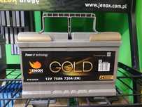 Akumulator Jenox Gold 74 75 Ah 720A 24h DOWÓZ CENTRA VARTA HART(3lata)