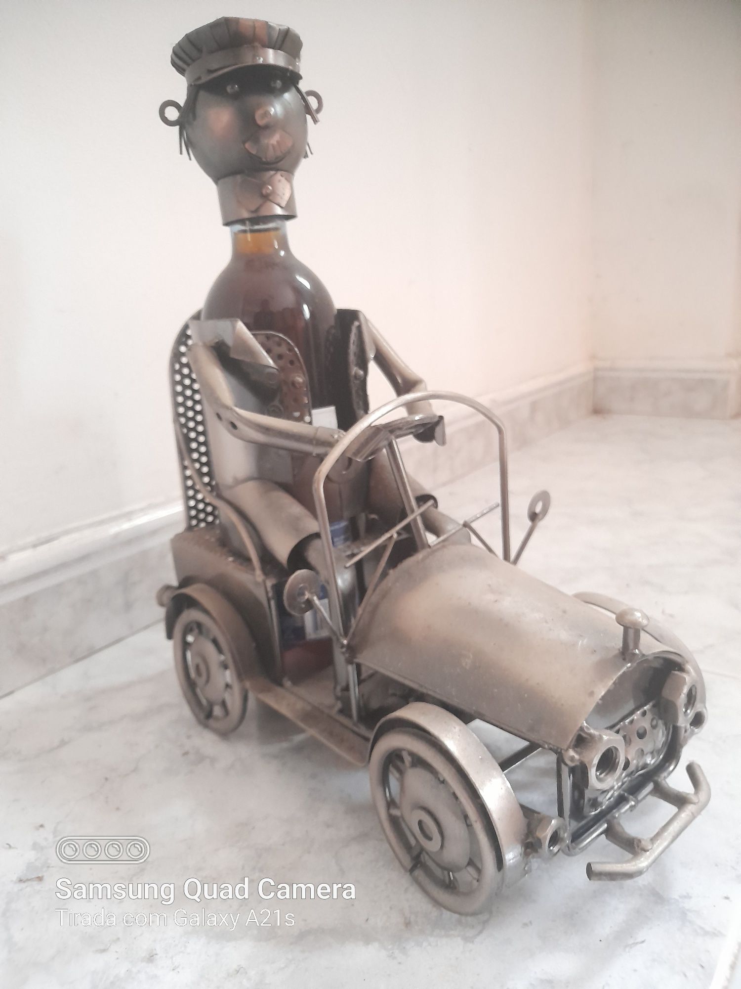 Decoração metálica