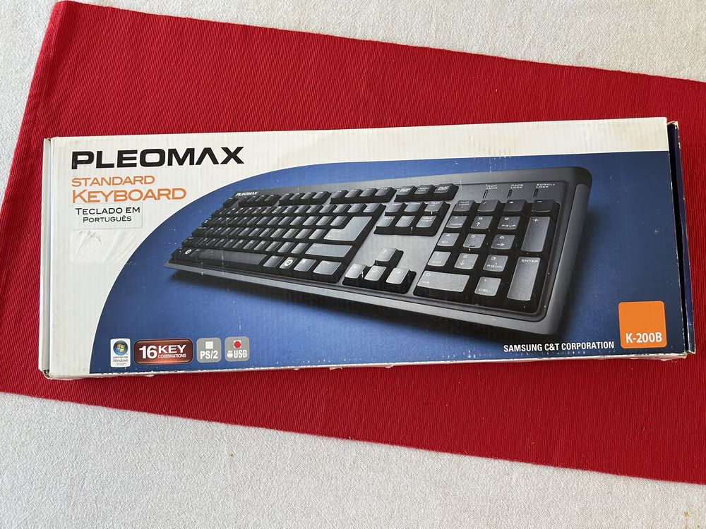 Teclado de computador PLEOMAX K-200B