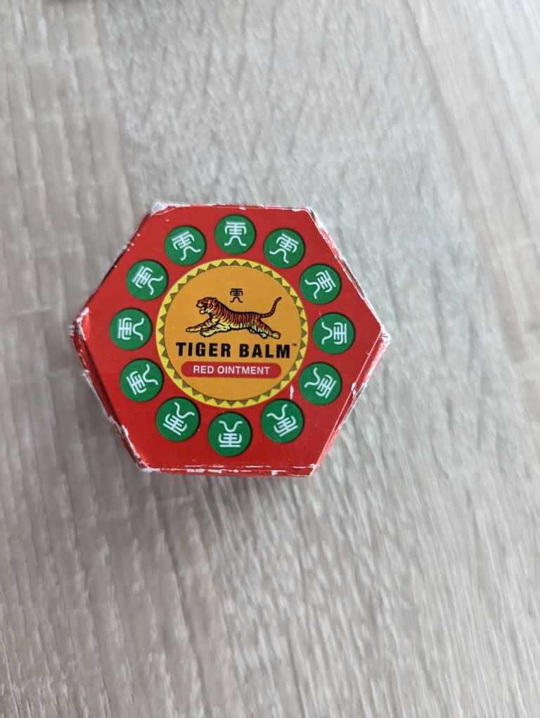 Maść tygrysia, Tiger balm red, prosto z Indii