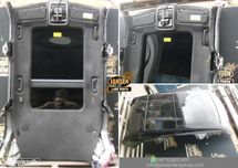 Range Rover Velar tejadilho completo palas sol plafonier teto panoram