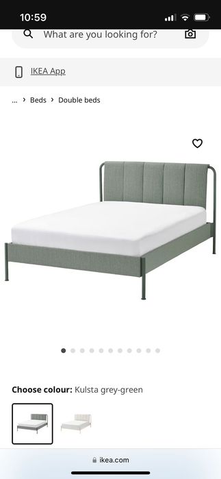 Tallasen bed with mattress for sale