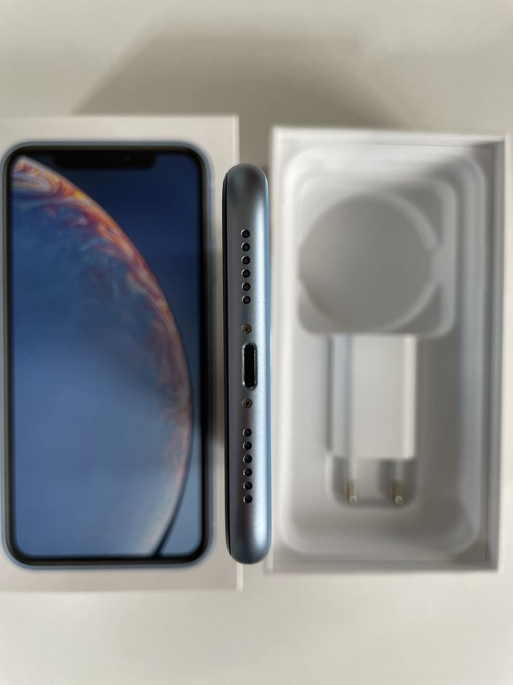 iPhone XR 64GB Niebieski Stan Idealny