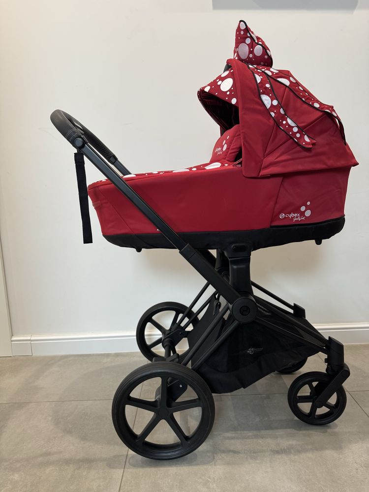 Cybex Priam 4.0 2w1 PETTICOAT / Black Matt