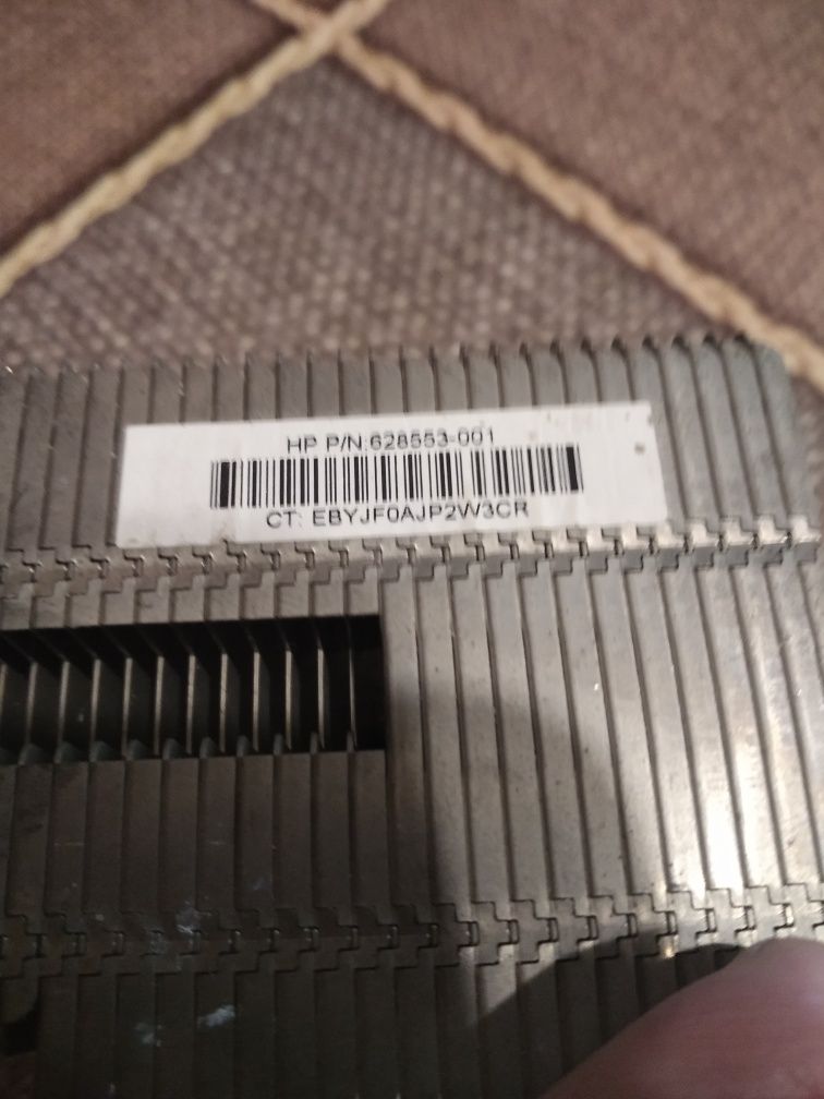 HP радіатор процесора  HP P/N 628553-001  CT: EBYJFOAJp2W3CR