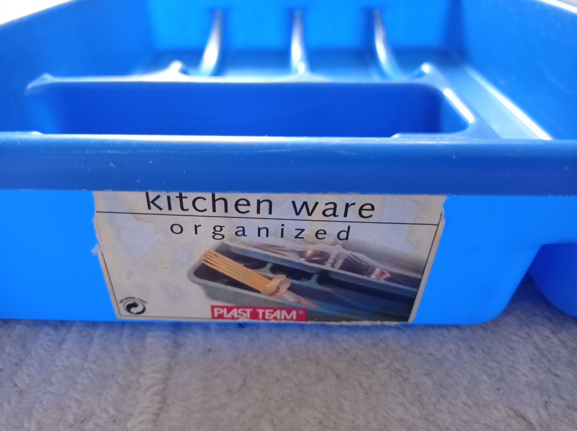 Wkład na sztućce podwójny dwa poziomy marki PLAST TEAM