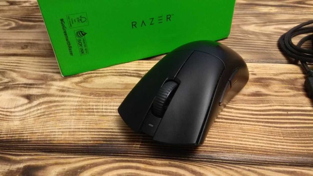 Миша Razer DeathAdder V3 PRO Wireless Black з якісним сенсором + донгл