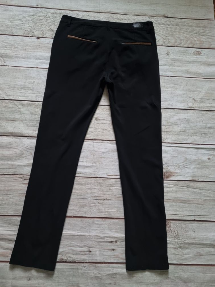 Spodnie damskie czarne eleganckie XL/ XXL