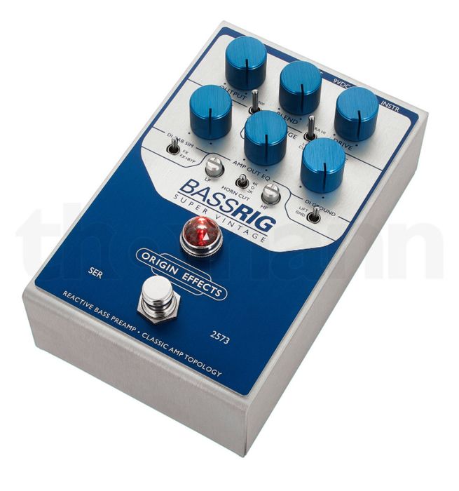 Bassrig supervintage origin bas preamp ampeg svt symulacja amp sim