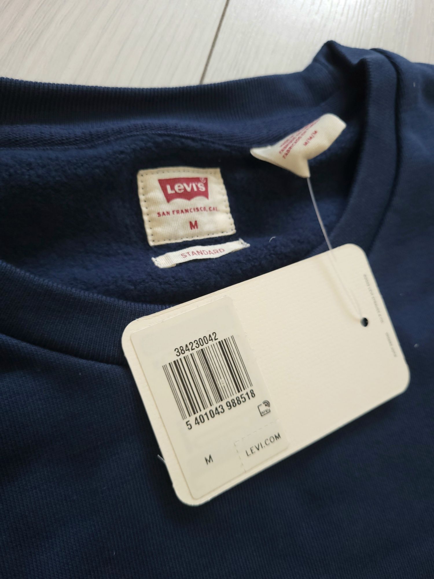 Nowa męska bluza LEVIS rozmiar M granatowa