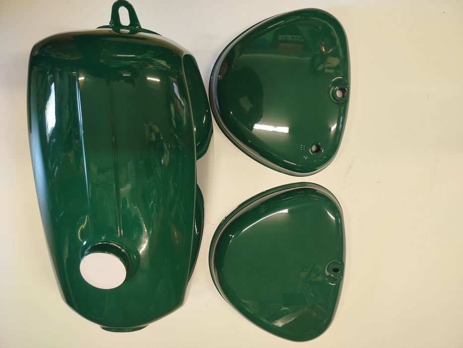 Zbiornik paliwa+pokrywy boczne Simson S51, enduro, nowe, sklep