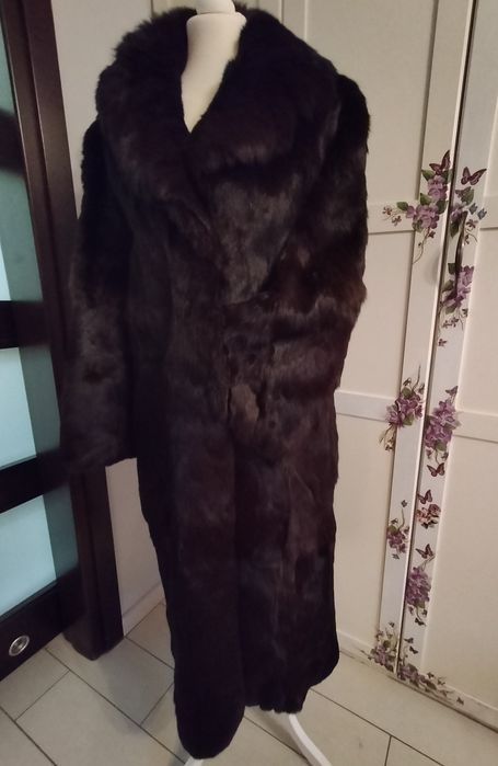 Futro naturalne z norek PRL