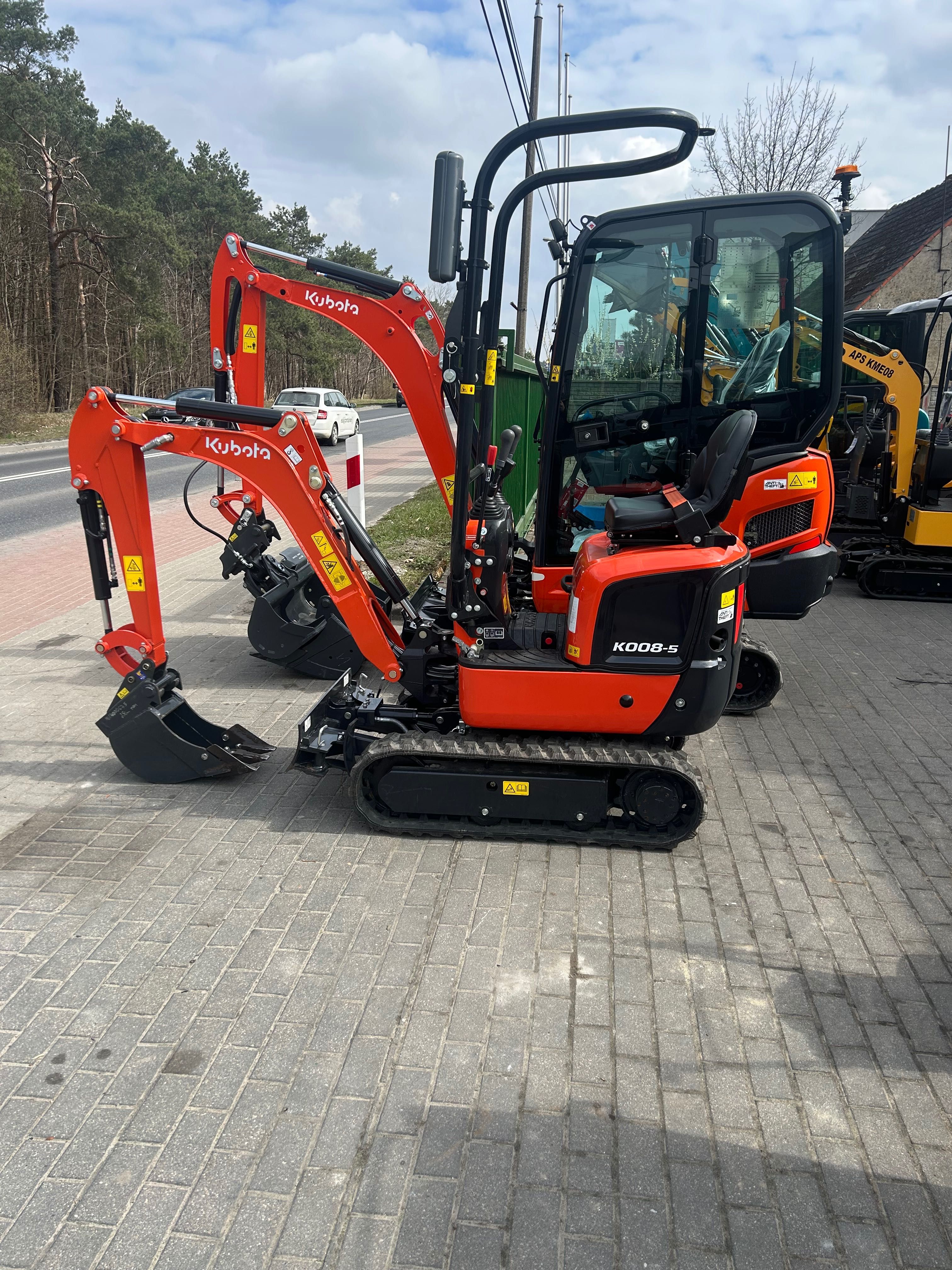 Minikoparka Kubota KX008  2025 Demo Gwarancja