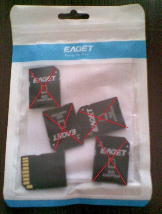 Karta pamięci micro SD [2, 4, 8, 16, 32 GB, klasa 10]+adapter mini SD