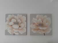 Tela /quadro  decorativa bege