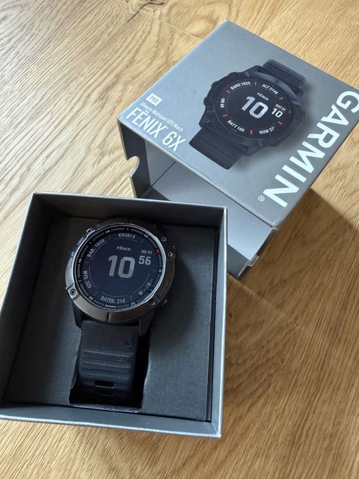 Garmin Fenix 6X pro Smartwatch Czarny