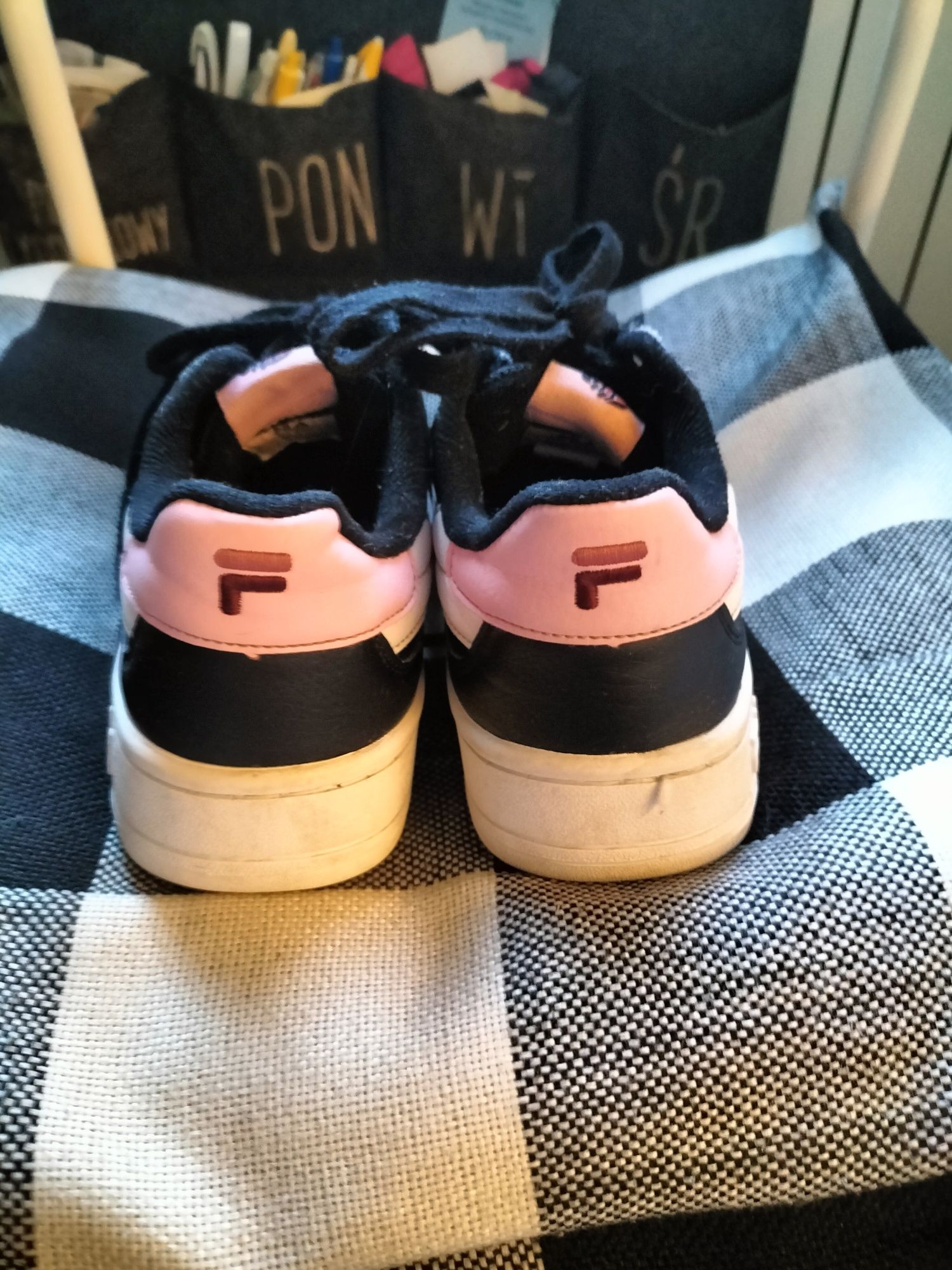 Skórzane adidasy Fila