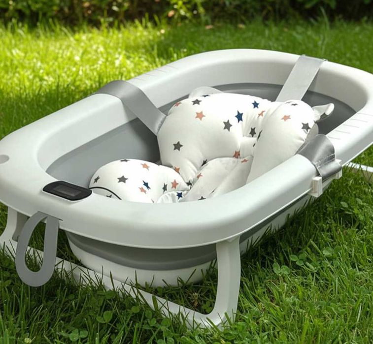 Ванночка для купання+подушка ,термомер/ванночка для младенцев, детская
