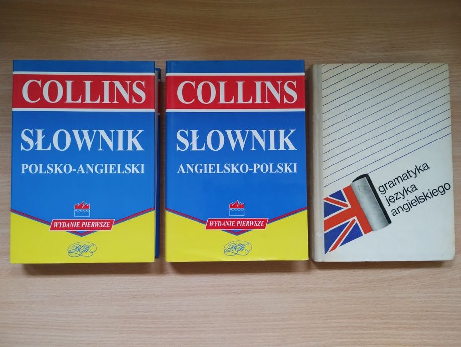 Collins Słownik polsko angielski angielsko polski + Smólska Gramatyka