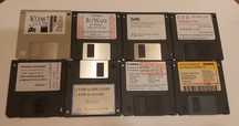 Zestaw dyskietek 8 sz Norton EEprom Zyxel Comet LogiLink Atapi Access7