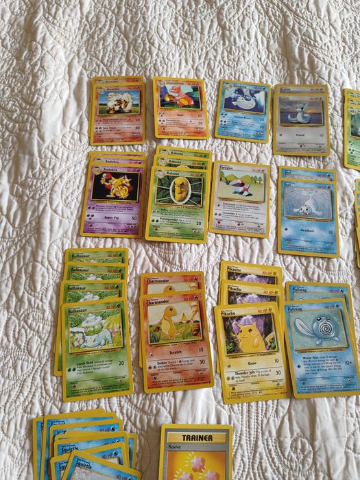Cartas Pokémon Base Set Inglês