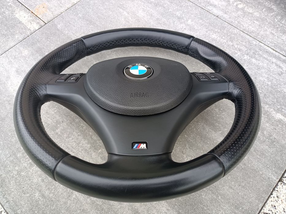 Kierownica Mpakiet z multifunkcją BMW E90 E91 E92 E93 E81 E87 E88 X1