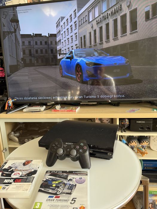 Sony Playstation 3 Ps3 Slim + 2 gry i pad
