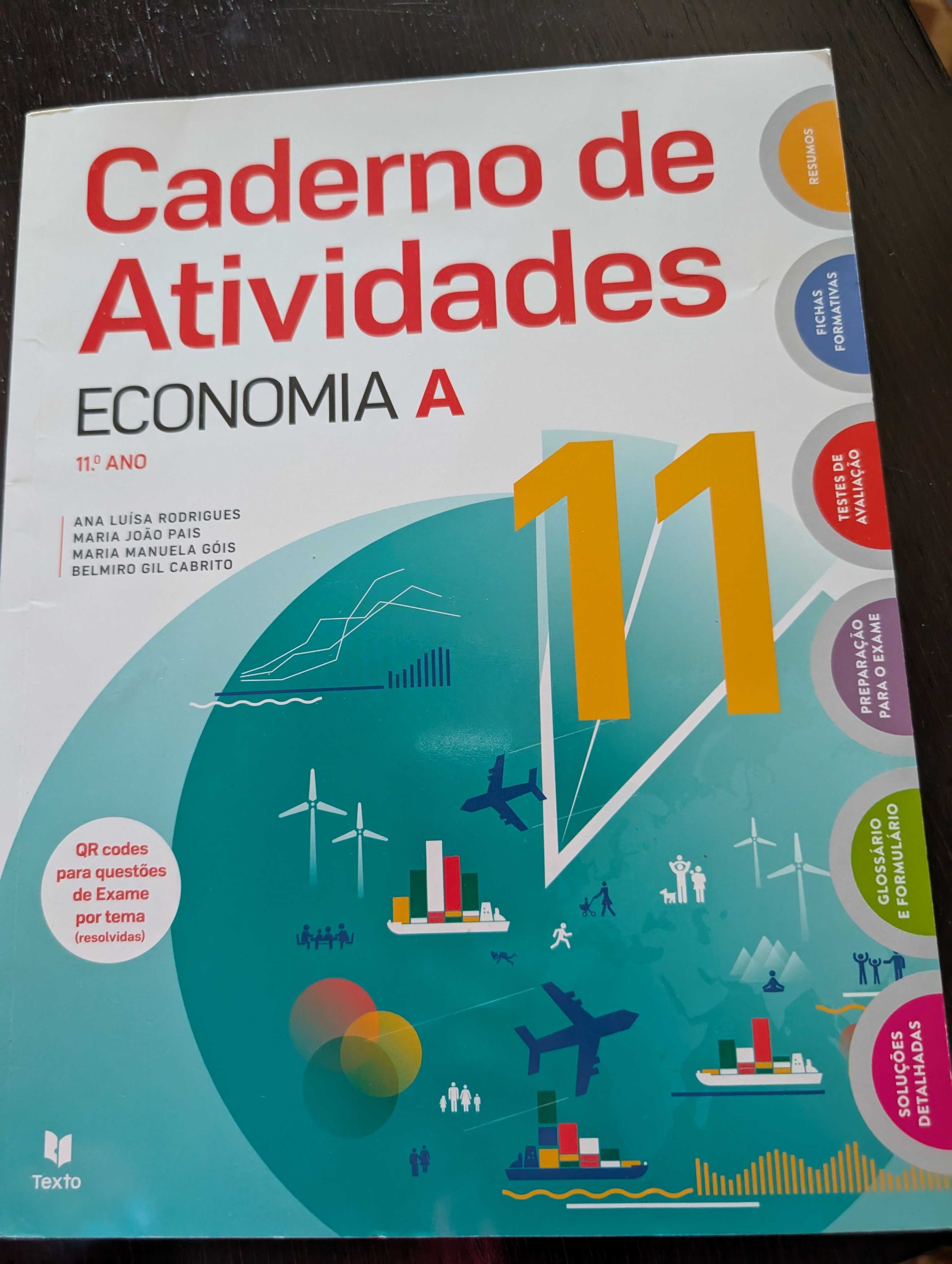 Caderno de atividades economia A 11 ano