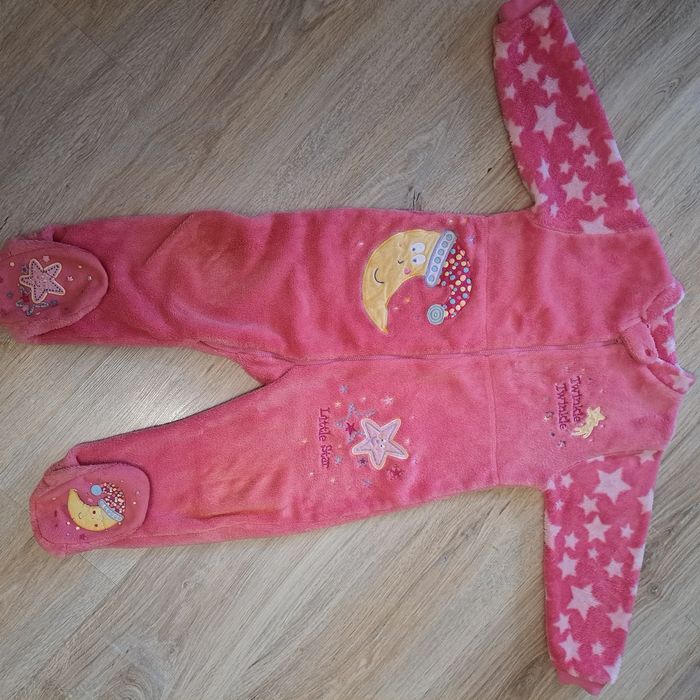 Gruby pajac 92/98 cieplutki pajacyk